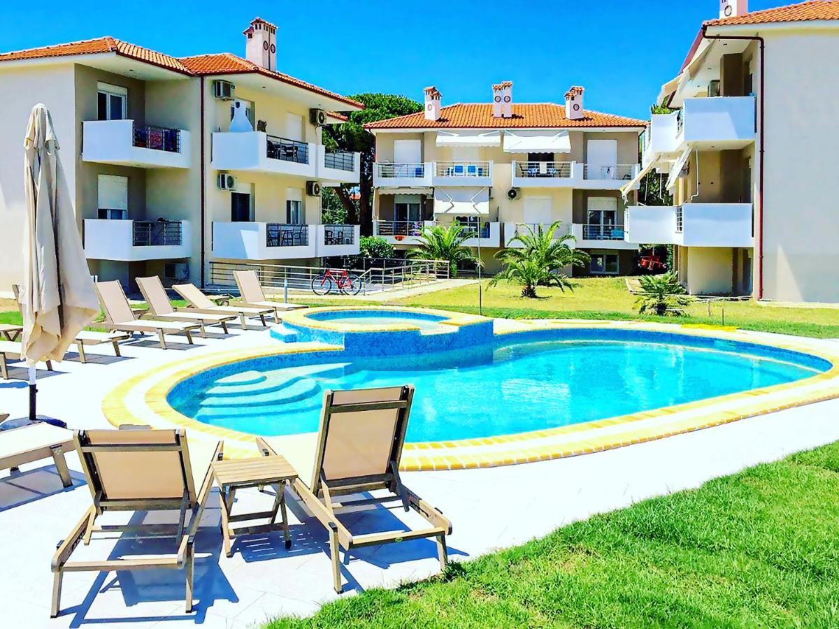 Athos Blue Nikiti 1 Apartment Exterior foto